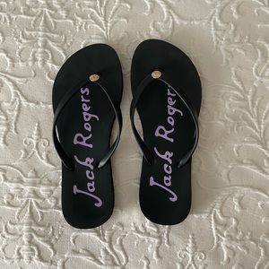 Jack Rogers Sz 7 flip flops. Brand new, never worn